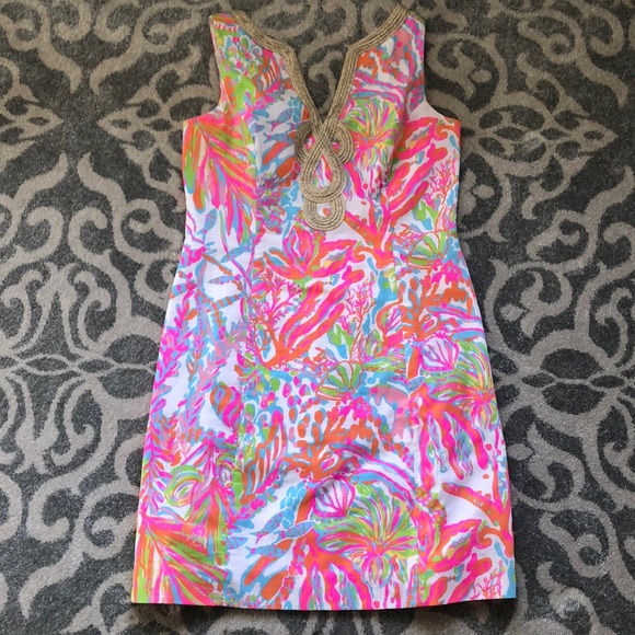 Lilly Pulitzer Dresses & Skirts - Lilly Pulitzer Janice Shift in Scuba to Cuba